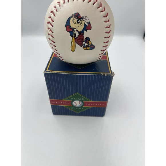 Other - Vintage TAZ Tasmanian Devil Softball Looney Tunes ACME Sports‎ Collection Unused